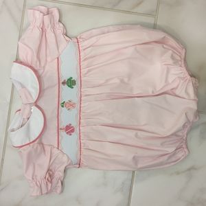 Girls TBBC Day at the Races Bubble Romper